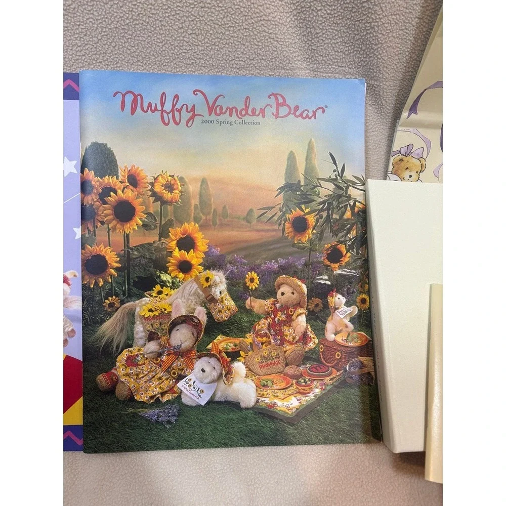 Vtg Muffy VanderBear Lot 80s/90s NABCO Bear Clothing Accessories‎ Books Stickers